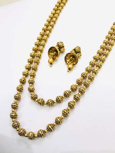 Multi Ball Necklace Set